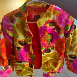 Bright pullover blazer/jacket